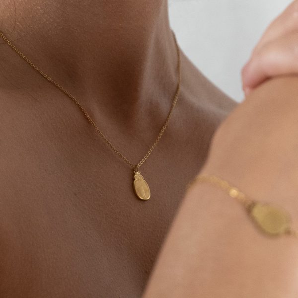 Ambar Scarab Necklace - Afbeelding 3