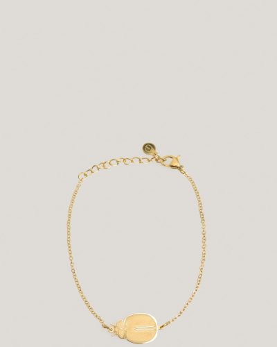 Ambar Scarab Bracelet goud
