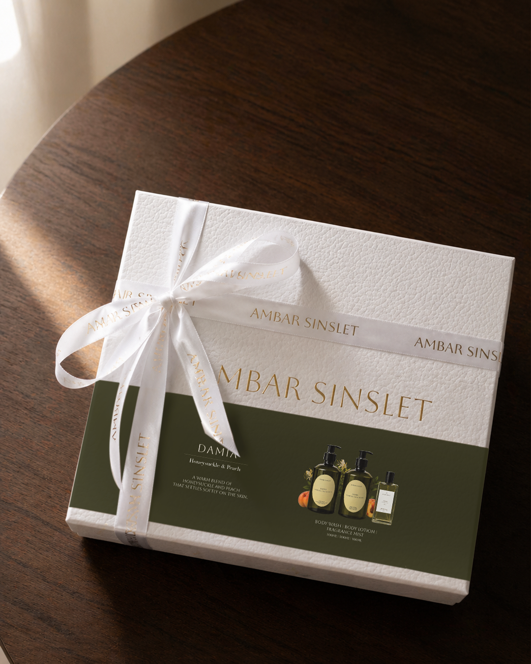 Damia Body Gift Set - Honeysuckle & Peach