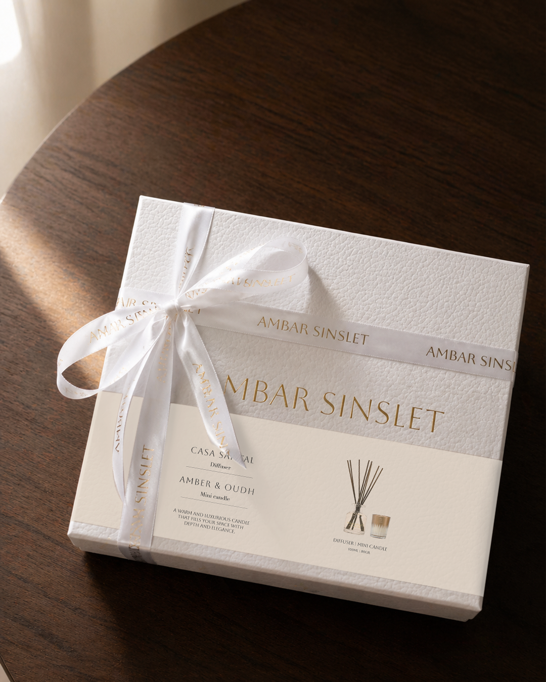 Casa Santal & Amber Oudh Home Gift Set